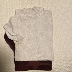 Athleta Set of two organic cotton t-shirts